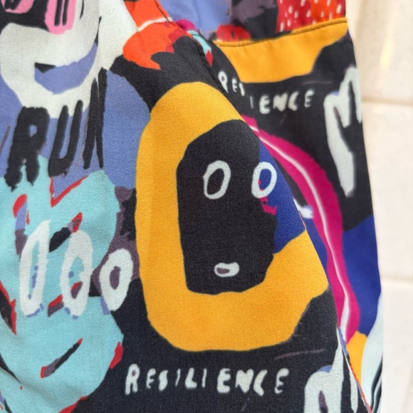 Janji Black and Blue Running AFO Shorts XL Lined Art Deco Pocket from REI - Picture 4 of 11